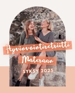 Hyvinvointiretriitti Italiaan